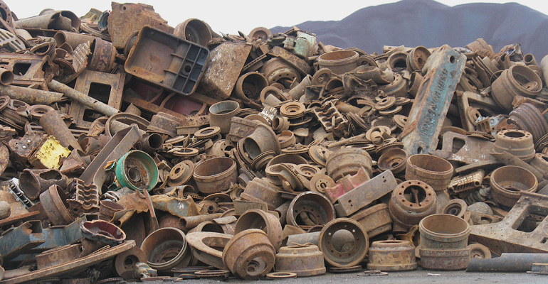 Image Product of No. 2 Heavy Melting Steel Scrap